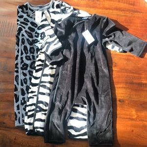 Baby Gap lot of 3 * 1 piece velour